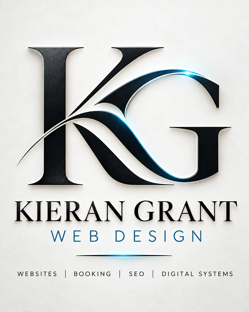 Kieran Grant Web Design brand identity